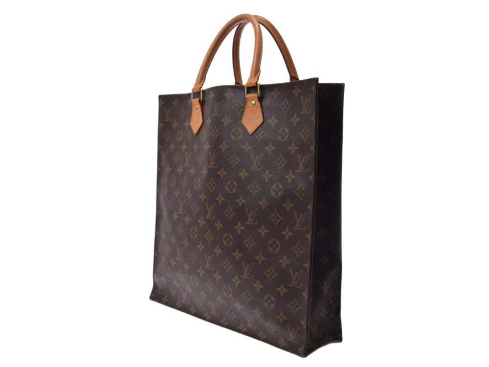 Louis Vuitton Plat Sac Monogram Brown